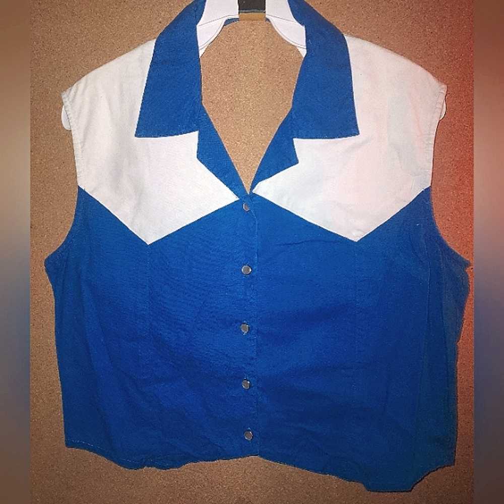 ⚜️ Gordon & James ⚜️ Vintage ⚜️ Western ⚜️ Crop ⚜️ Collar Button Up ⚜️
